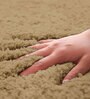 Beige Solid Microfibre 17x12 Inches AntiSkid Door Mat