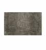 Beige Solid Microfibre 24x16 Inches AntiSkid Bath Mat