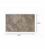 Beige Solid Microfibre 36x24 Inches AntiSkid Bath Mat