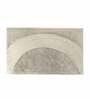 Beige Solid Polyester 24x16 Inches AntiSkid Bath Mat