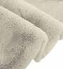 Beige Solid Polyester 24x16 Inches AntiSkid Bath Mat