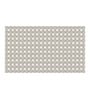Beige Solid PVC 27x15 Inches Antiskid Shower Bath Mat