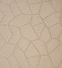 Beige Solid Velvet 27x18 Inches Pillow Cover (1Pc)