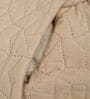 Beige Solid Velvet 27x18 Inches Pillow Covers (Set of 2)