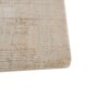 Beige Solid Viscose 5 ft X 8 ft Hand Woven Carpet