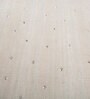 Beige Solid Viscose 5 ft X 8 ft Hand Woven Carpet