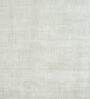 Beige Solid Wool & Viscose 8 ft x 10 ft Hand Woven Carpet