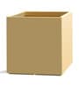 Beige Square Shaped Polymer Floor Planter