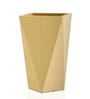 Beige Square Shaped Polymer Floor Planter