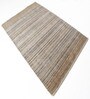 Beige Stripes Bamboo Hand Loom Carpet