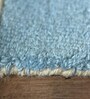 Beige Stripes Wool 4 ft x 6 ft Hand tufted Carpet