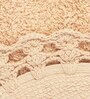 Beige Super Absorbent 100% Cotton Bath Rug