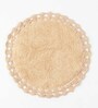Beige Super Absorbent 100% Cotton Bath Rug