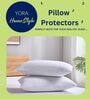 Beige Terry 300 TC Waterproof 18x28 inches Pillow Protector Covers Set of 2