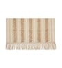 Beige Textured Cotton 2 Seater Sofa Cover