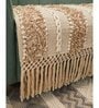 Beige Textured Cotton 2 Seater Sofa Cover