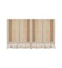 Beige Textured Cotton 2 Seater Sofa Cover