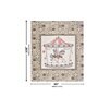 Beige Traditional 180 TC Cotton Printed Bedsheet With Two Pillow Covers For Queen Bed (Designer Printed ,Beige ,153 GSM)