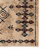 Beige Traditional 4 ft x6 ft Machine Made Carpet