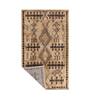 Beige Traditional 4 ft x6 ft Machine Made Carpet