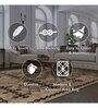 Beige Traditional 4 ft x6 ft Machine Made Carpet