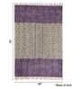 Multicolor Traditional Cotton 4 ft X 6 ft Hand Woven Hand Printed Rug
