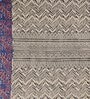 Multicolor Traditional Cotton 4 ft X 6 ft Hand Woven Hand Printed Rug