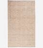 Beige Traditional Cotton 5 x 8 Feet Cotton Carpet