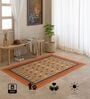 Beige Traditional Hand Woven 5 Ft X 3 Ft  Dhurrie