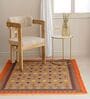 Beige Traditional Hand Woven 5 Ft X 3 Ft  Dhurrie