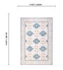 Beige Traditional Hand Woven 6 Ft X 4 Ft  Dhurrie