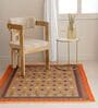 Beige Traditional Hand Woven 6 Ft X 4 Ft  Dhurrie
