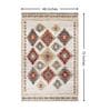 Beige Traditional PP Heatset 4 x 6 Feet  Machine -Made Carpet