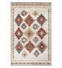 Beige Traditional PP Heatset 4 x 6 Feet  Machine -Made Carpet