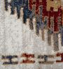 Beige Traditional PP Heatset 6 x 9 Feet  Machine -Made Carpet