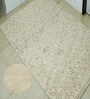 Beige Traditional Wool Hand Tufted Carpet