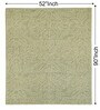 Beige Traditional Wool Hand Tufted Carpet