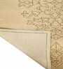 Beige Traditional Wool 4ft x 6ft Hand Tufted Carpet