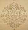 Beige Traditional Wool 4ft x 6ft Hand Tufted Carpet