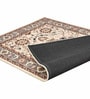 Beige Traditional Wool 6 ft x 9 ft Hand Tufted Carpet