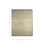 Beige Traditional Wool 9 ft x 12 ft Hand Knotted Carpet