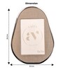 Beige Urban Leather Wall And Tabletop Photo Frame 5X7Inches