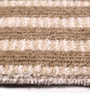 Beige Uval Modern Pile 5X7 Ft Carpet