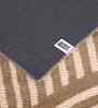 Beige Uval Modern Pile 5X7 Ft Carpet