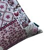 Beige Chintz Cocktail Velvet Blend Florals 16x16 inches Cushion Covers 1 Pc