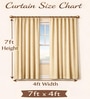 Beige Velvet Solid 7 Feet Blackout Door Curtains Set Of 2
