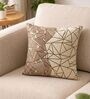 Beige Velvet 16 x 16 Inches Cushion Covers
