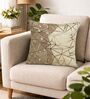 Beige Velvet 16 x 16 Inches Cushion Covers