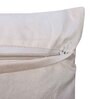 Beige Velvet Traditional 16x16 inches Cushion Covers (Pack of 2)
