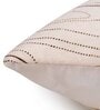 Beige Velvet Traditional 16x16 inches Cushion Covers (Pack of 2)